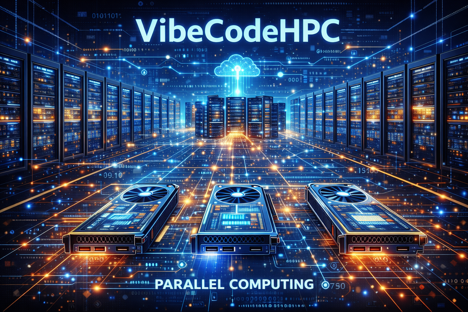 VibeCodeHPC High Performance Computing Concept